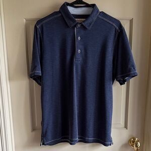 Men's Tommy Bahama Polo Shirt in Navy — Sz M